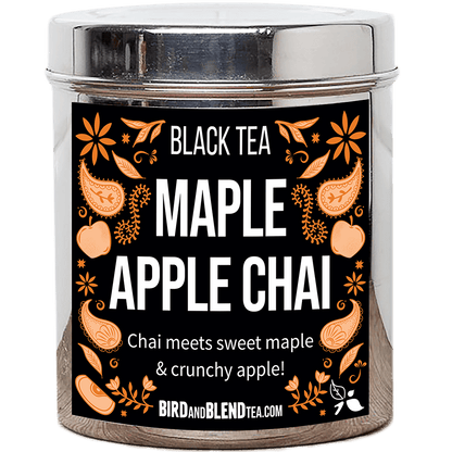 maple apple chai tea digital tea tin