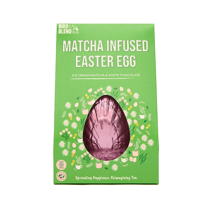 Matcha infused easter egg