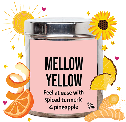 mellow yellow tea flavours