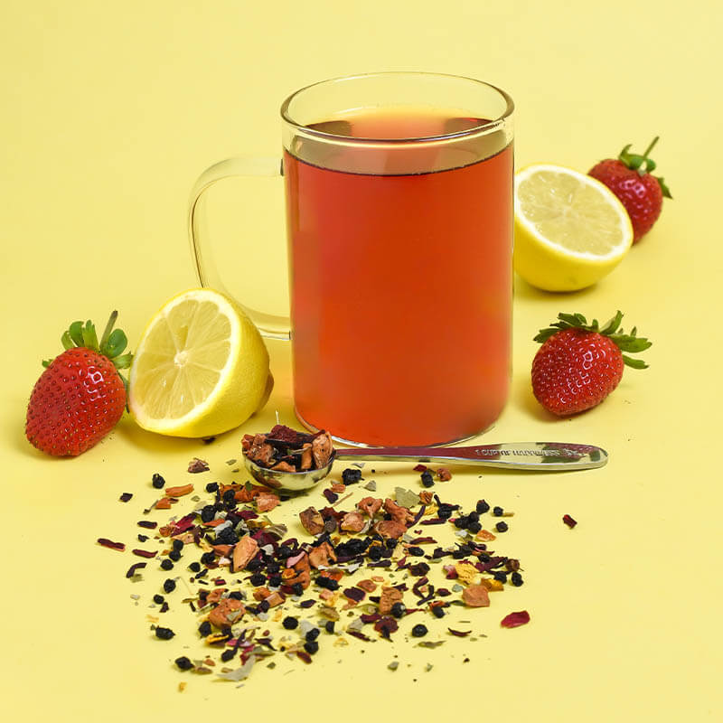 strawberry lemonade tea flavour notes