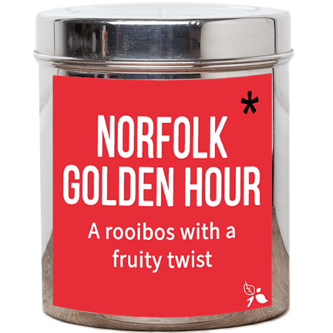 norfolk golden hour tea tin