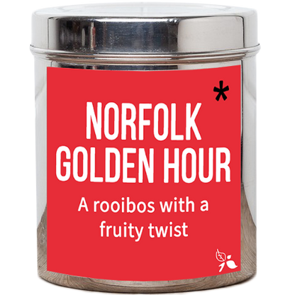 norfolk golden hour tea tin