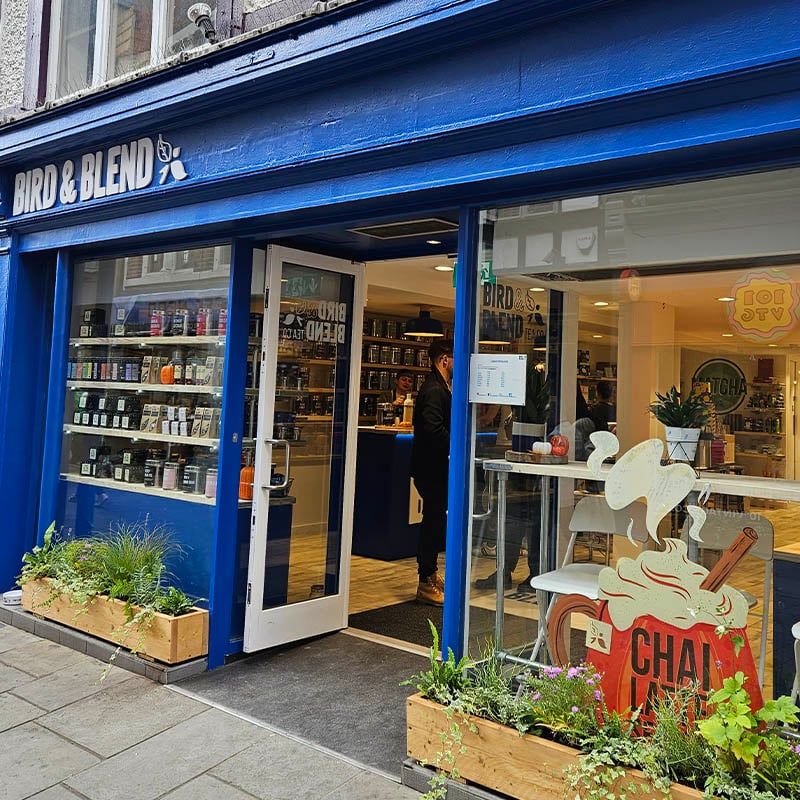 Bird and Blend Tea Co. Nottingham shop
