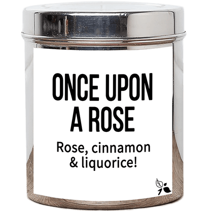 once upon a rose custom tea tin