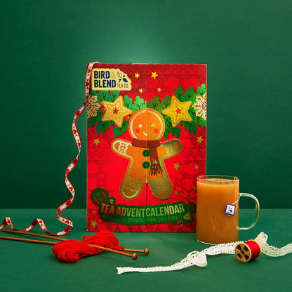 regular tea advent calendar front of box