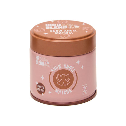 Snow angel matcha tin
