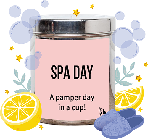 spa day tea flavours