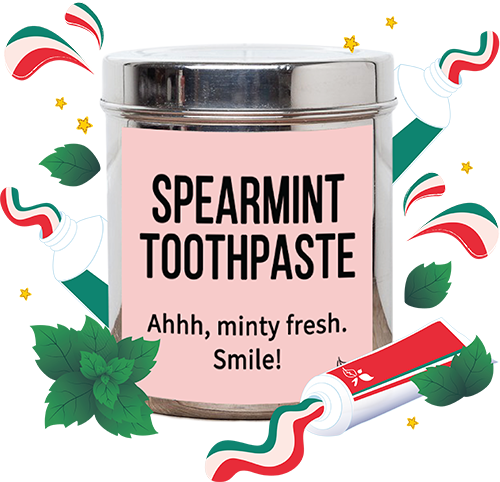 spearmint toothpaste tea flavours