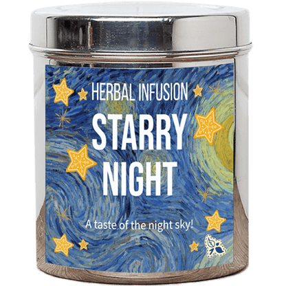 starry night stylised digital tin