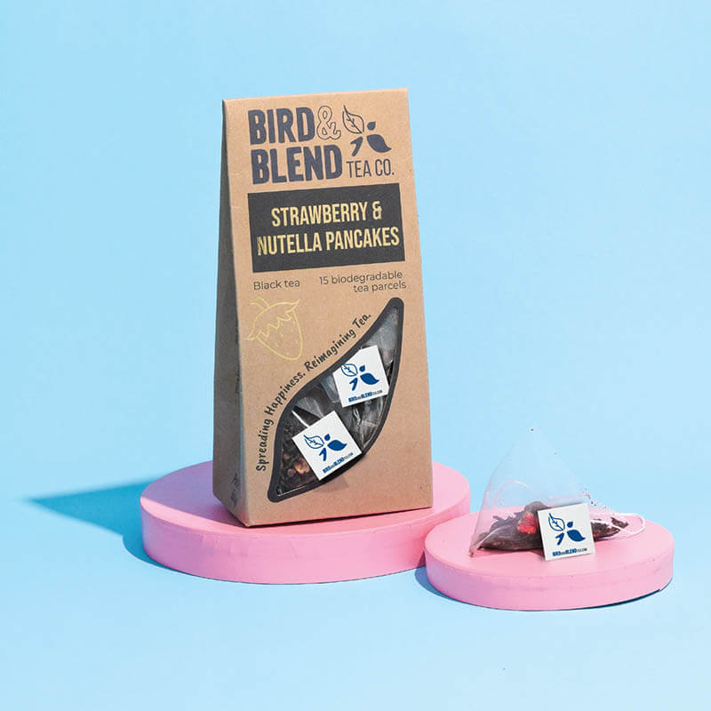 Strawberry & Nutella Pancakes Tea Bag Gift Bird & Blend Tea Co.