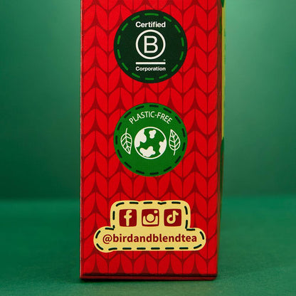 tea advent calendar 2025 plastic free and b-corp packaging
