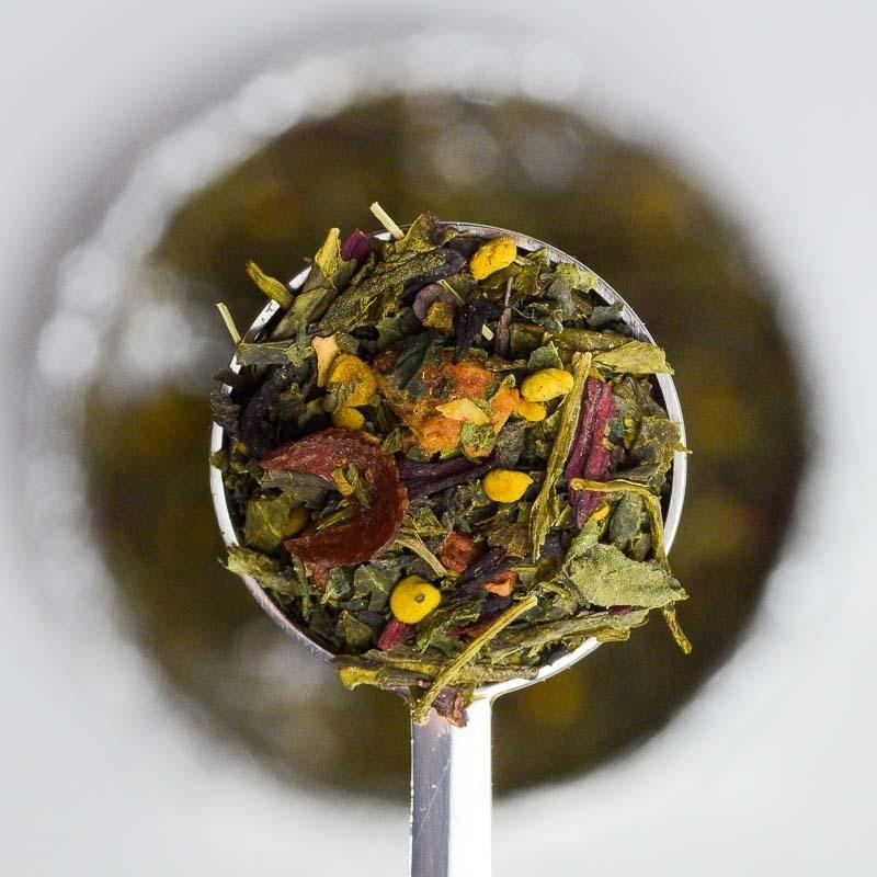 tea from the hood spoon