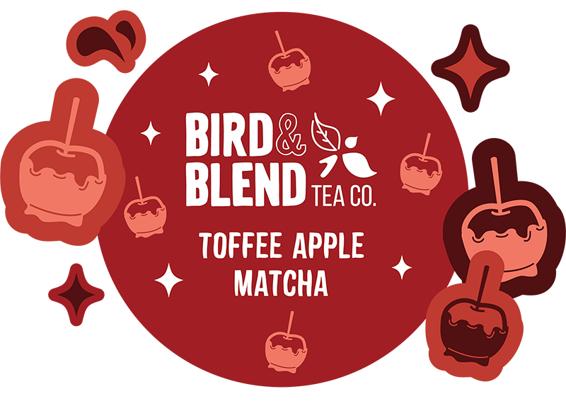 toffee apple matcha illustration matcha guide