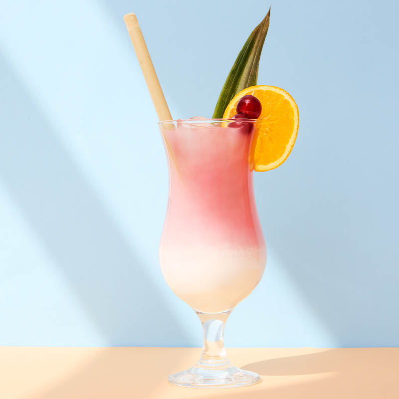 tutti frutti iced with coconut milk