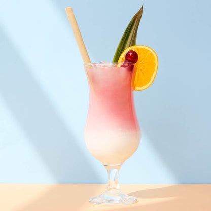 tutti frutti iced with coconut milk