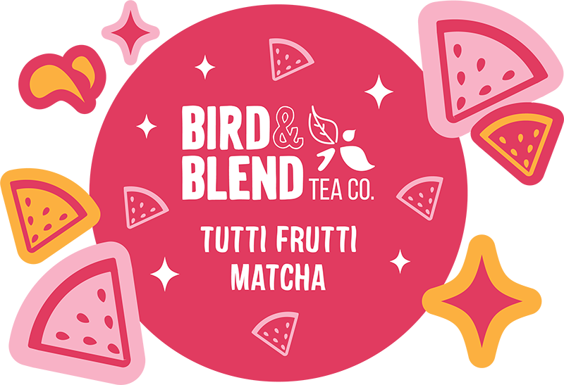 tutti frutti matcha tea