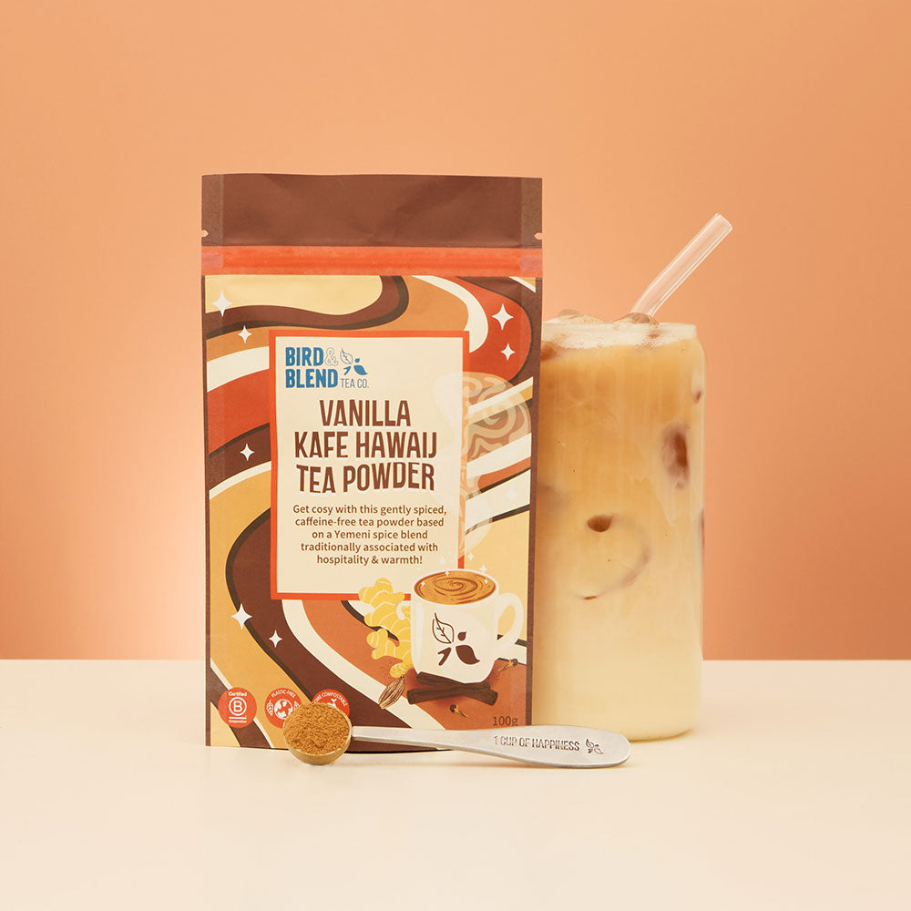 vanilla kafe hawaij iced tea powder