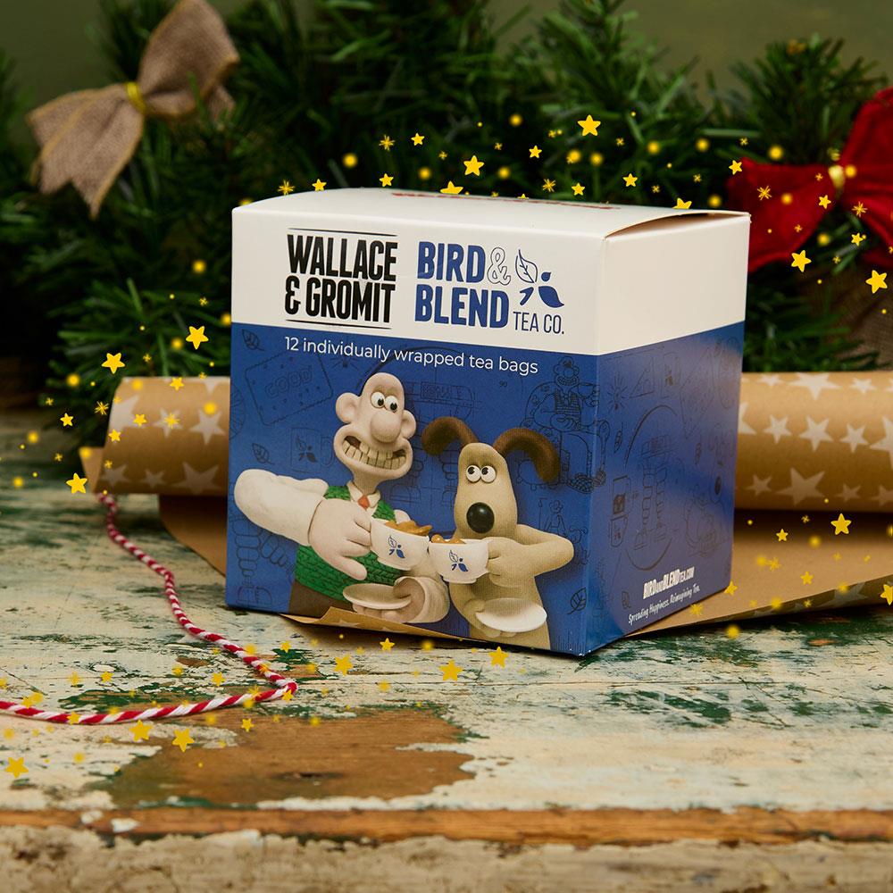 wallace and gromit tea cube christmas gifting