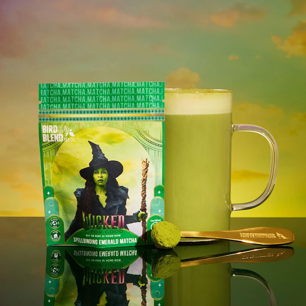 Wicked For Good Spellbinding Emerald Matcha Tea | Bird & Blend Tea Co.