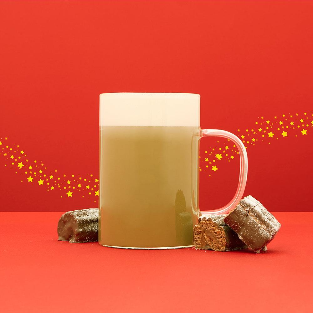 yule log matcha flavour profile ingredients