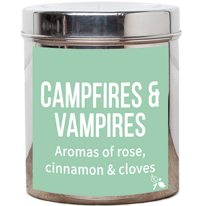campfires and vampires loose leaf green tea