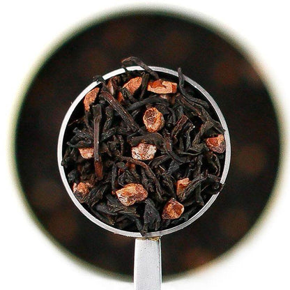 cocoa mountains black loose leaf tea spoon image