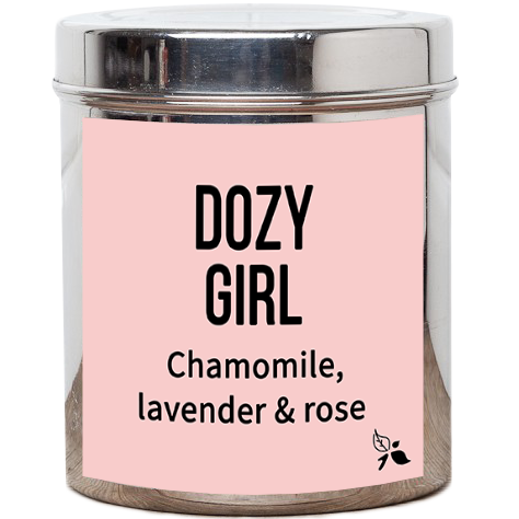 dozy girl loose leaf chamomile herbal tea