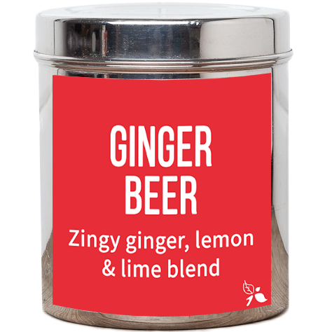ginger beer cold brew loose leaf tea tin 
