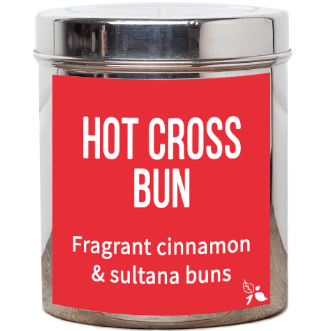 hot cross bun caffeine free loose leaf tea