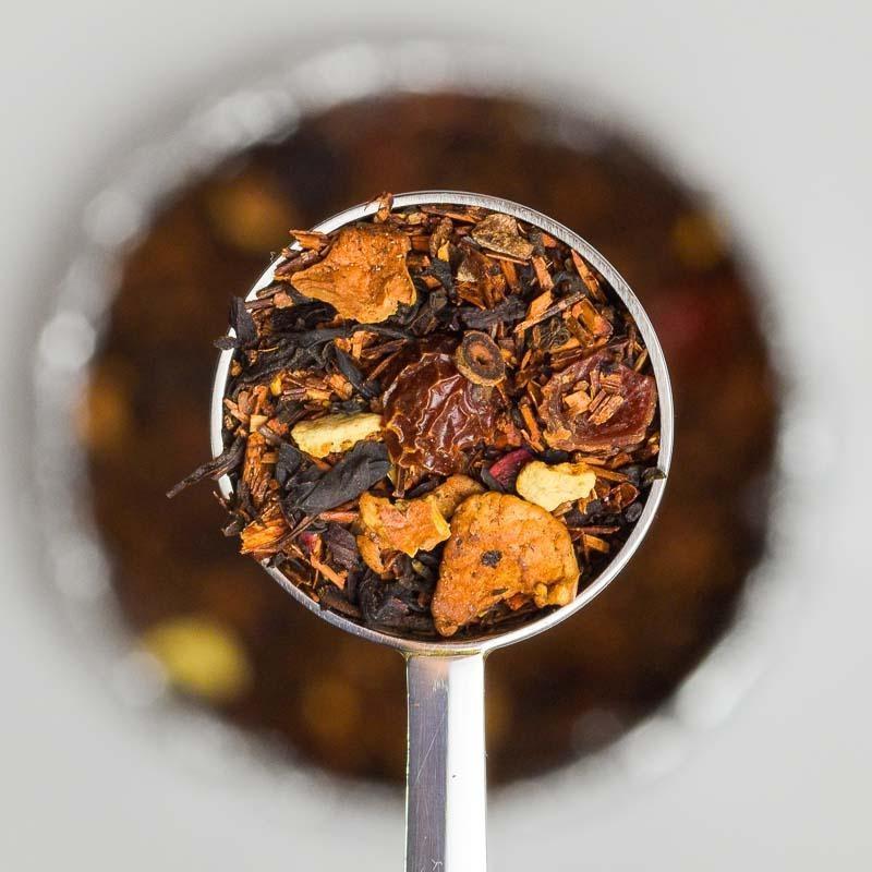 hot cross bun tea