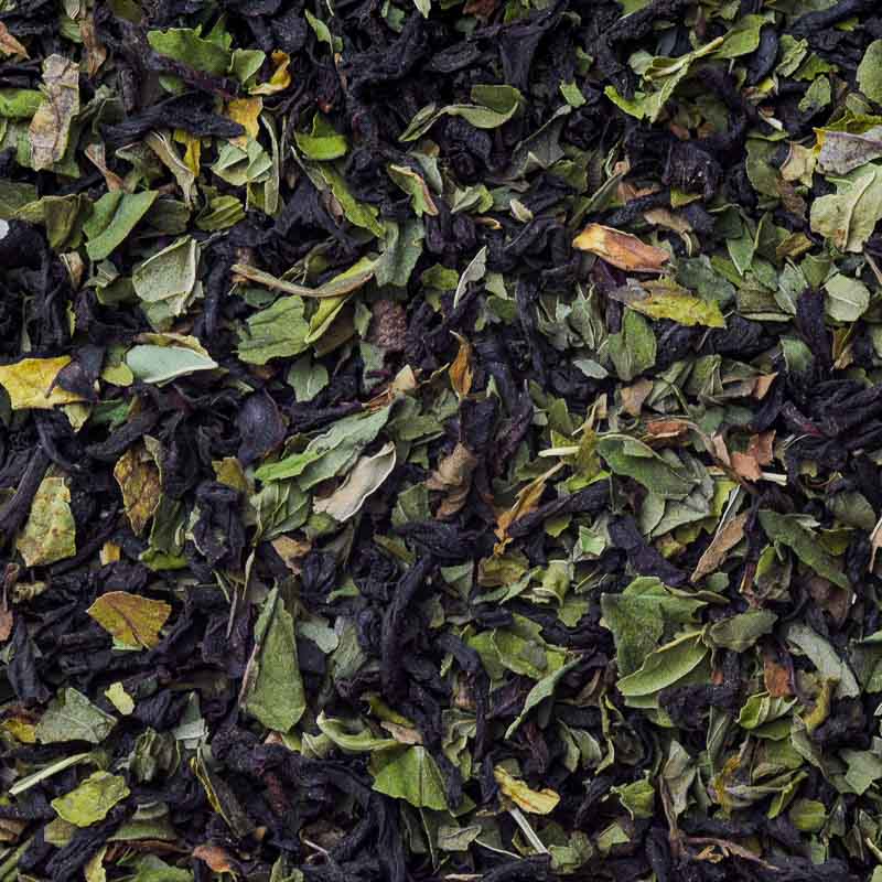mint pistachio loose leaf tea