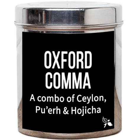 oxford comma loose leaf black tea