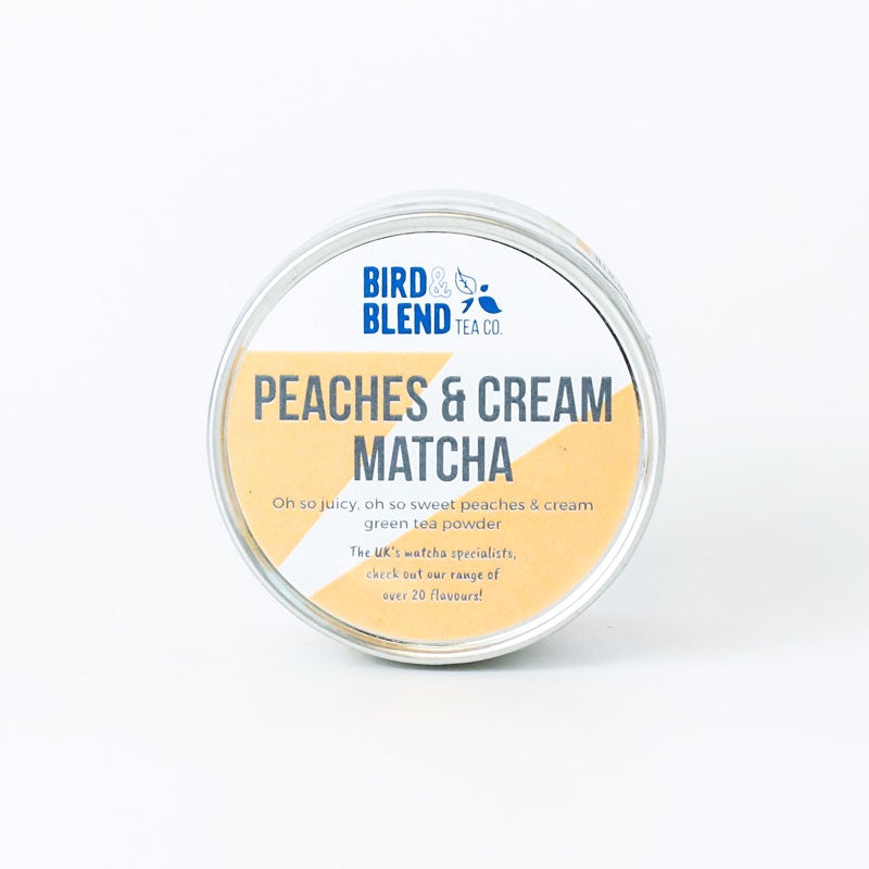 Peaches & Cream Matcha Tin