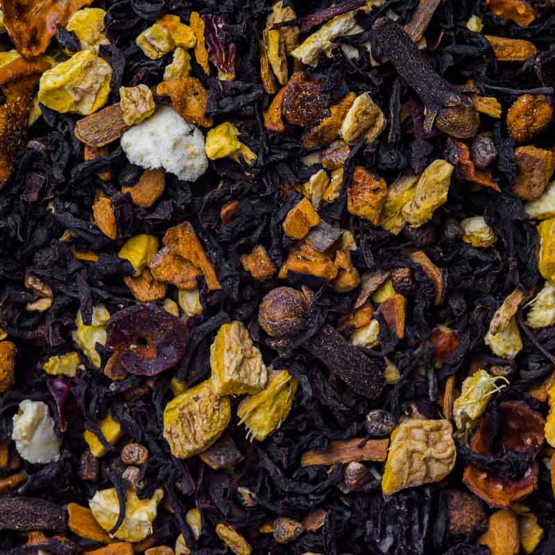 salted caramel black loose leaf tea