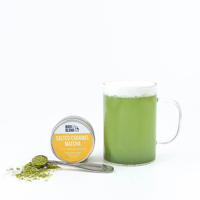 salted caramel matcha