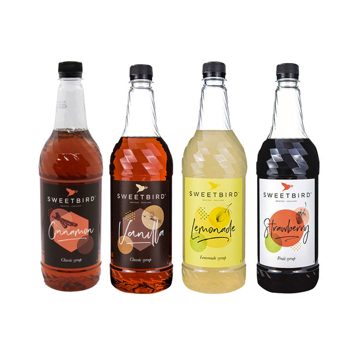 Sweetbird flavoured drink syrups