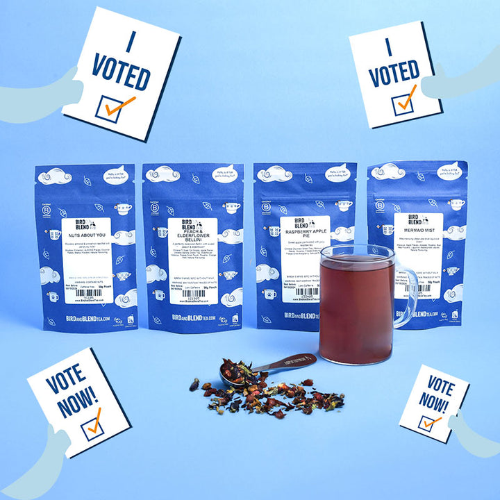 vote back loose leaf tea blends