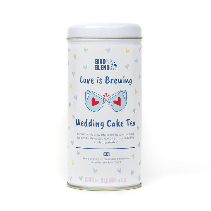 wedding cake loose leaf tea caddy